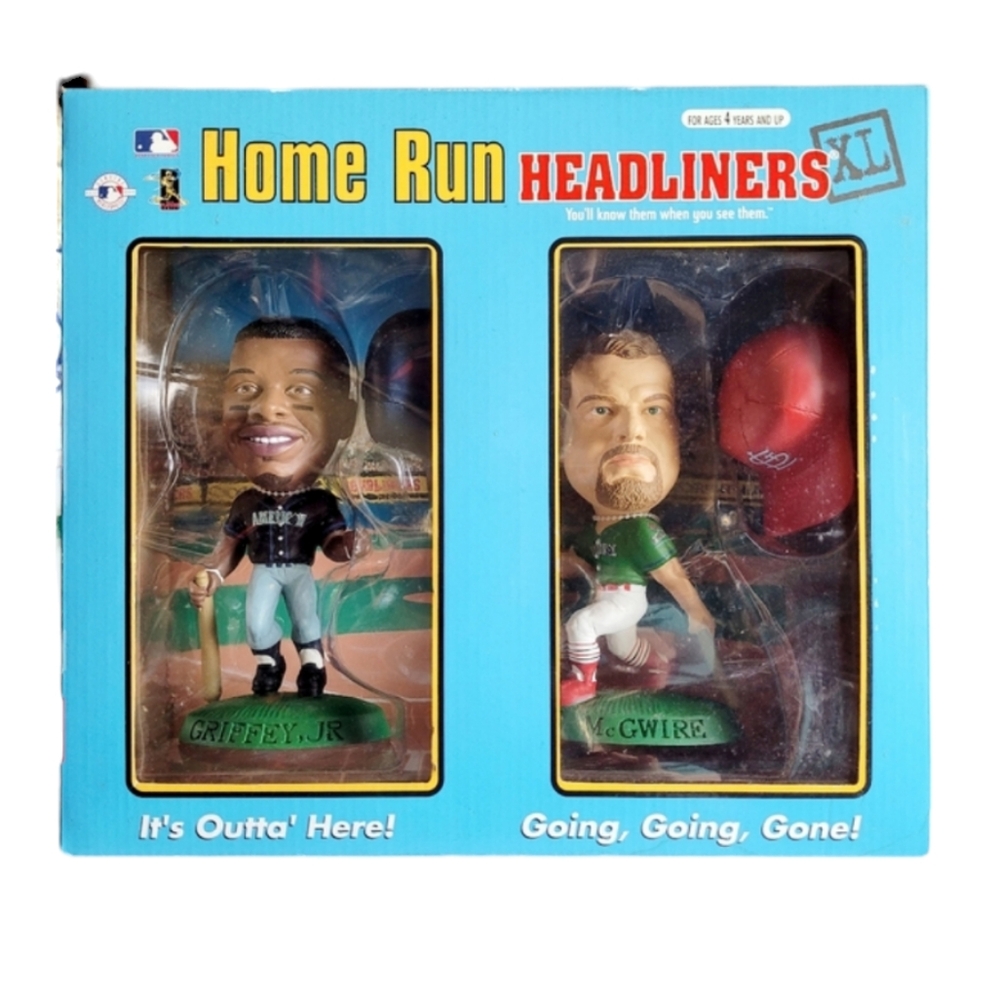 Vintage 1998 Home Run Headliners XL Ken Griffey Jr. & Mark McGwire